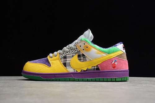 【320】[318403-137]-[SB DUNK LOW PRO IW PURPLE/YELLOW-VIOLET-PINK]-[WOMAN:36-39]-[MAN:40-45]