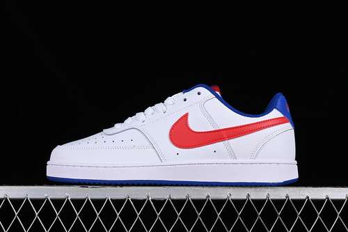 【230】[DB5945-161]-[COURT VISION LOW WHITE/BLUE/RED]-[WOMAN:36-39]-[MAN:40-45]