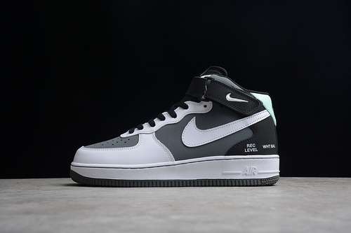 【360】[CN6863-502]-[AIR FORCE 1 MID 07 CAMCORDER GREY/WHITE/BLACK]-[WOMAN:36-39]-[MAN:40-45]