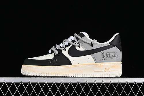 【320】[ZH0316-015]-[AIR FORCE 1 07 LOW WHITE/GREY/BLACK]-[WOMAN:36-39]-[MAN:40-45]