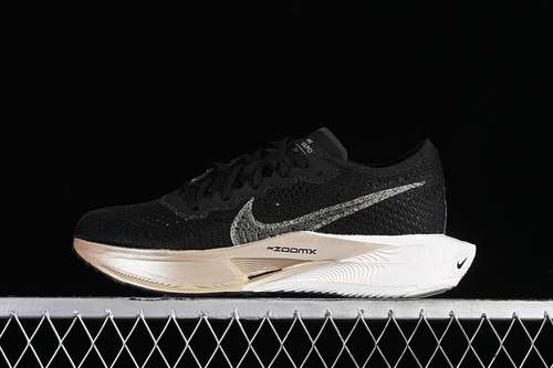 【280】[DV4129-001]-[ZOOMX VAPORFLY NEXT% 3 BLACK/BLACK/OATMEAL/METALLIC GOLD GRAIN]-[MAN:39-45]
