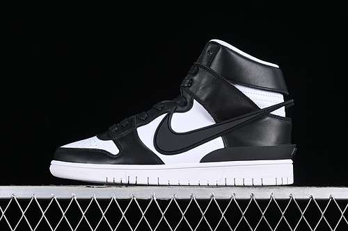 【500】[CU7544-001]-[AMBUSH X DUNK HIGH WHITE/BLACK/SPRUCE AURA]-[WOMAN:36-39]-[MAN:40-47.5]