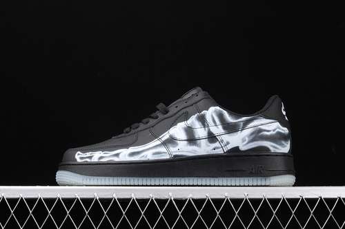 [BQ7541-001]-[AIR FORCE 1 LOW 07 SKELETON QS BLACK/WHITE]-[WOMAN:36-39]-[MAN:40-45]