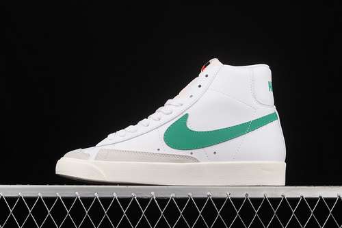 【260】[BQ6806-300]-[BLAZER MID 77 VINTAGE WHITE/SAIL-LUCID GREEN]-[WOMAN:36-39]-[MAN:40-45]