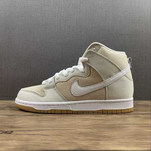 【460】[DA9626-100]-[DUNK HIGH PRO ISO SB UNBLEACHED PACK WHITE/NATURAL/NATURAL]-[UNISEX:36-47.5]
