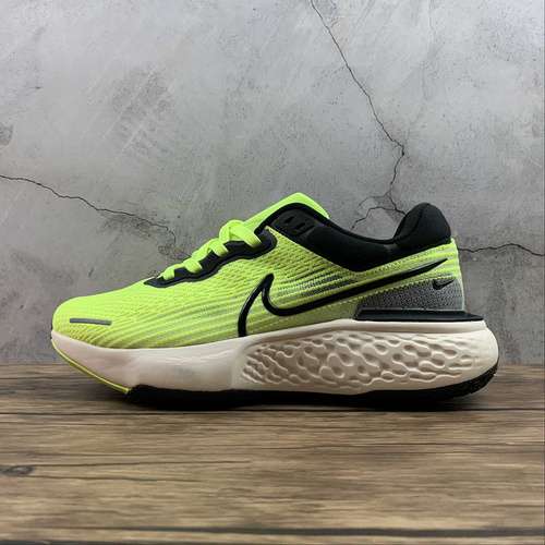 【300】[CT2228-005]-[ZOOMX INVINCIBLE RUN FLYKNIT FLUORESCENT GREEN/WHITE/BLACK]-[MAN:40-45]