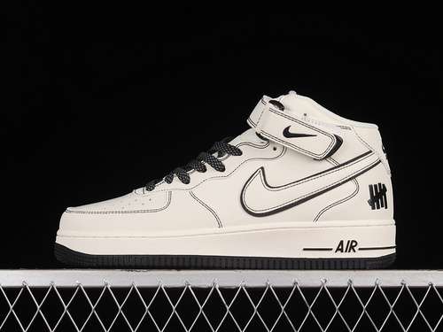 【360】[GB5969-001]-[UNDEFEATED X AIR FORCE 1 MID 07 WHITE/WHITE/BLACK]-[WOMAN:36-39]-[MAN:40-45]