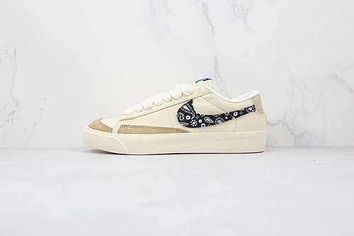 【240】[DJ4665-100]-[BLAZER LOW PAISLEY PALE IVORY/BEIGE/BLACK]-[WOMAN:36-39]-[MAN:40-45]