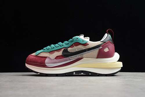 【390】[DD3035-200]-[SACAI X REGASUS VAPORRLY SP BEIGE/PURPLISH RED-GRASS GREEN]-[UNISEX:36-45]