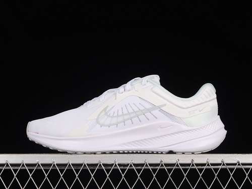 【280】[DD0204-100]-[QUEST 5 LOW SHOES CLOUD WHITE/SILVER/CLOUD WHITE]-[MAN:39-45]