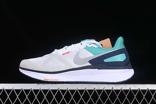 【250】[DJ7884-102]-[AIR ZOOM STRUCTURE 25 WHITE/CLEAR JADE/JADE ICE/LIGHT SMOKE GREY]-[UNISEX:36-46]