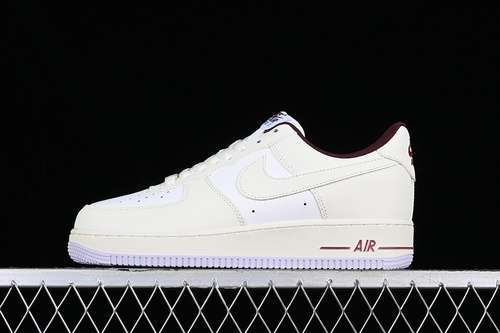 【280】[XC2351-011]-[AIR FORCE 1 07 LOW WHITE/BEIGE/RED]-[WOMAN:36-39]-[MAN:40-45]