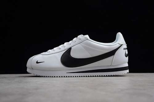 [807480-008]-[CLASSIC CORTEZ PREMIUM MULTIPLE SWOOSH WHITE/BLACK]-[UNISEX:36-44]-[OG00120]