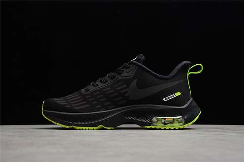 【300】[DJ3128-005]-[AIR ZOOM STRUCTURE 38X BLACK/BLACK/GREEN]-[MAN:40-45]