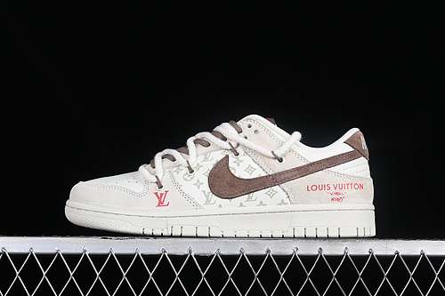 【380】[FC1688-173]-[SB DUNK LOW L*V WHITE/BROWN/GREY]-[WOMAN:36-39]-[MAN:40-45]