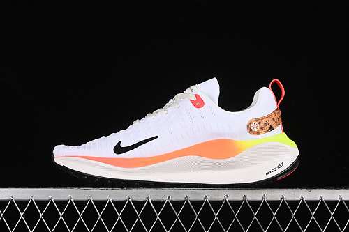 【260】[HJ4916-100]-[ZOOMX INFINITY RUN 4 WHITE/BLACK/ORANGE/GREEN]-[MAN:39-45]