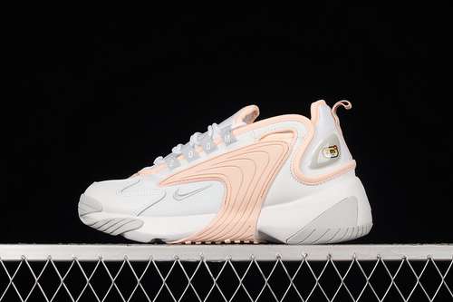 【280】[AO0354-108]-[ZOOM 2K ICON CLASH WHITE/AURA/WASHED CORAL]-[WOMAN:36-40]