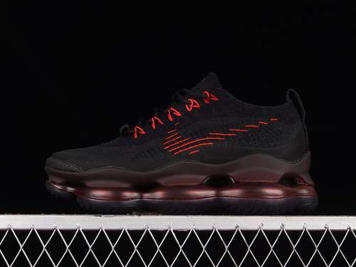 【390】[DJ4701-004]-[AIR MAX SCORPION FLYKNIT BRED BLACK/UNIVERSITY RED]-[WOMAN:35.5-39]-[MAN:40-47.5]