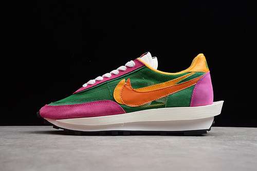[101-99-110]-[BV0073-301]-[SACAI X LDV WAFFLE PINE GREEN/CLAY ORANGE-DEL SOL-SAIL]-[UNISEX:36-46]