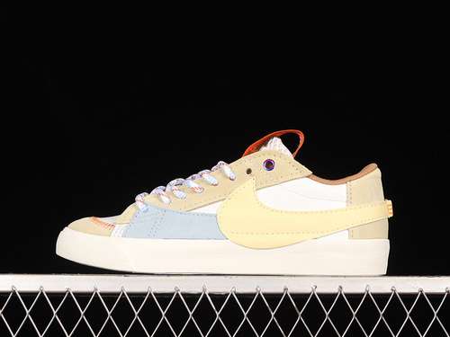 【260】[DX6043-171]-[BLAZER LOW&#x27;77 JUMBO SAIL/CREAM/LIGHT KHAKI]-[WOMAN:36-39]-[MAN:40-45]