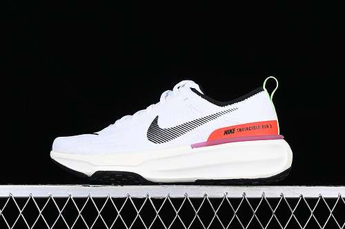 【280】[FJ1046-100]-[ZOOM INVINCIBLE RUN FK 3 WHITE/BLACK/ORANGE/GREEN]-[MAN:39-45]