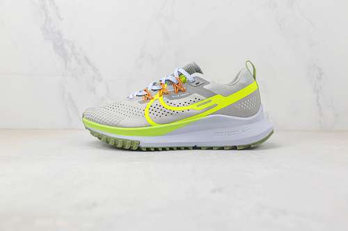 【320】[DJ6158-002]-[REACT PEGASUS TRAIL 4 LIGHT GREY/GREEN/WHITE]-[WOMAN:36-39]-[MAN:40-45]