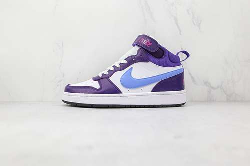 【320】[CD7782-106]-[COURT BOROUGH MID 2 GS WHITE/PURPLE/SKY BLUE]-[WOMAN:36-39]-[MAN:40-45]