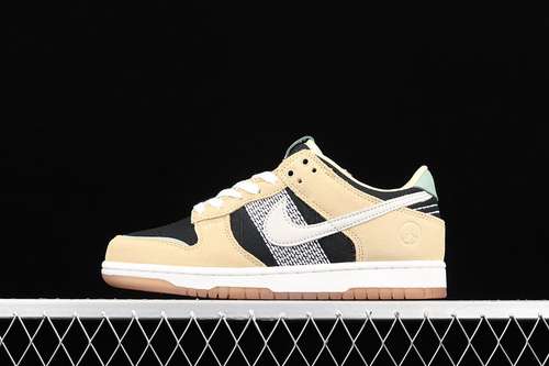 【260】[DJ4671-294]-[SB DUNK LOW ROOTED IN PEACE PALE VANILLA/SAIL-BLACK-SILVER PINE]-[UNISEX:36-47.5]