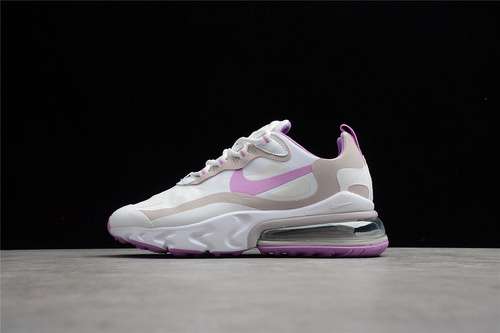 【280】[CZ1609-100]-[AIR MAX 270 REACT WHITE/WHITE/LIGHT VIOLET]-[WOMAN:36-40]
