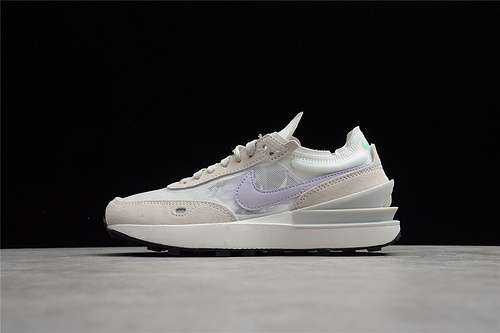 【300】[DC2533-101]-[WAFFLE ONE SUMMIT WHITE/LIGHT BONE/GREEN GLOW/INFINITE LILAC]-[WOMAN:36-40]