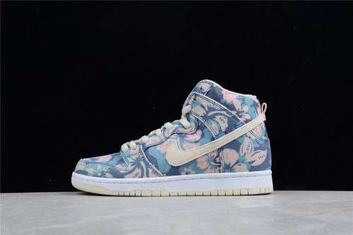 【500】[CZ2232-300]-[DUNK HIGH SB MAUI WOWIE PINK/PINK/GREEN/BLUE]-[WOMAN:36-39]-[MAN:40-47.5]