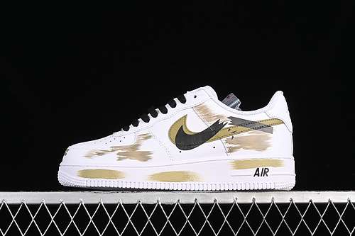 【320】[CW2288-111]-[AIR FORCE 1 07 LOW WHITE/YELLOW/BLACK]-[WOMAN:36-39]-[MAN:40-45]