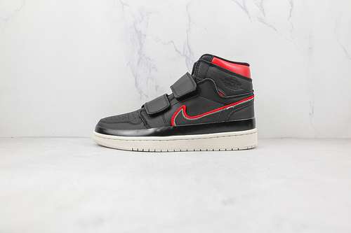 【360】[AQ7924-016]-[AIR JORDAN 1 RETRO HIGH DOUBLE STRAP BLACK RED]-[WOMAN:36-39]-[MAN:40-46]