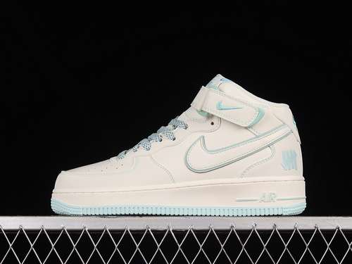 【340】[GB5969-002]-[UNDEFEATED AIR FORCE 1 07 MID WHITE/BLUE]-[WOMAN:36-39]-[MAN:40-45]