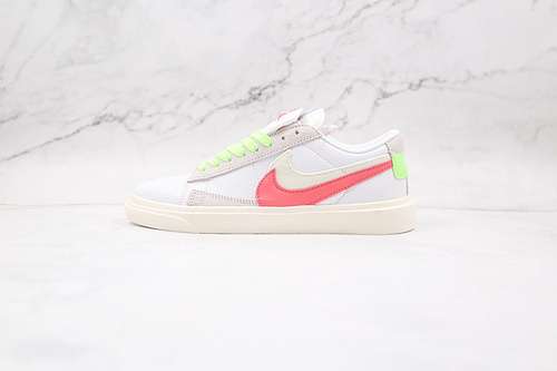 【300】[BV0076-106]-[BLAZER LOW X SACAI PINK/GREEN/VARISITY WHITE]-[WOMAN:36-39]-[MAN:40-45]