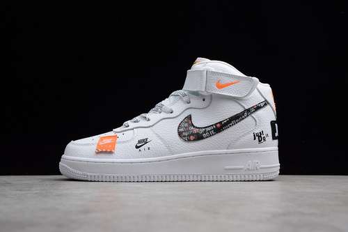 [BQ6474-100]-[AIR FORCE 1 &#x27;07 MID PRM JUST DO IT PACK WHITE/WHITE]-[WOMAN:36-39]-[MAN:40-45