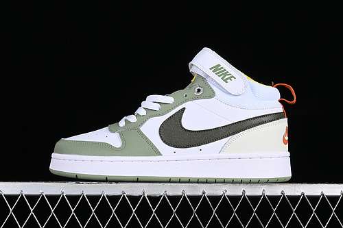 【260】[FV3649-171]-[COURT BOROUGH MID WHITE/GREY/GREEN]-[WOMAN:36-39]-[MAN:40-45]