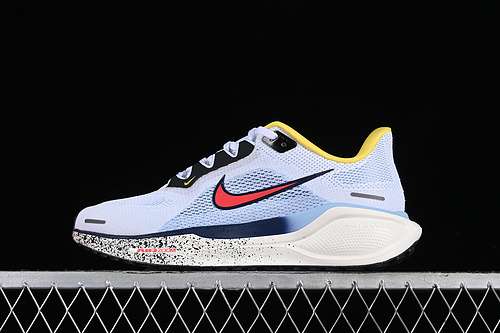 【260】[HJ9068-100]-[AIR ZOOM PEGASUS 41 WHITE/PSYCHIC BLUE/SPEED YELLOW/SPEED RED]-[MAN:39-45]