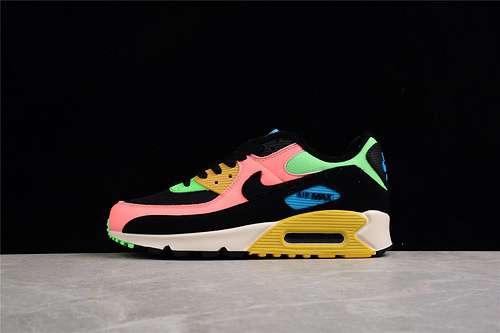【300】[CT1891-600]-[AIR MAX 90 FUR MULTI-COLOR BLACK/MULTI-COLOR]-[WOMAN:36-39]-[MAN:40-47.5]