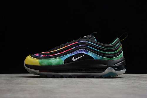 【360】[CK1219-001]-[AIR MAX 97 GOLF TIE-DYE ALTERNATE BLACK/MULTI-COLOR/WHITE]-[UNISEX:36-43]