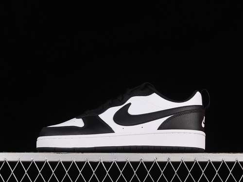 【220】[BQ5448-018]-[COURT BOROUGH LOW 2 WHITE/BLACK/WHITE]-[WOMAN:36-39]-[MAN:40-45]