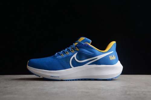 【270】[DR1977-400]-[AIR ZOOM PEGASUS 39 LAKE BLUE/WHITE-YELLOW]-[MAN:39-45]