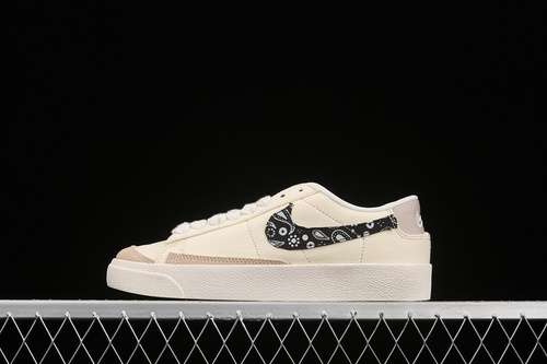 【240】[DJ4665-100]-[BLAZER LOW PAISLEY PALE IVORY/BEIGE/BLACK]-[WOMAN:36-39]-[MAN:40-45]