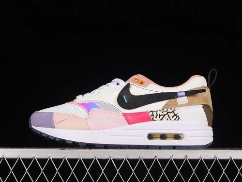 【320】[910772-002]-[AIR MAX 1 WHITE/PINK/BLACK/RED/BROWN]-[WOMAN:36-39]-[MAN:40-47.5]