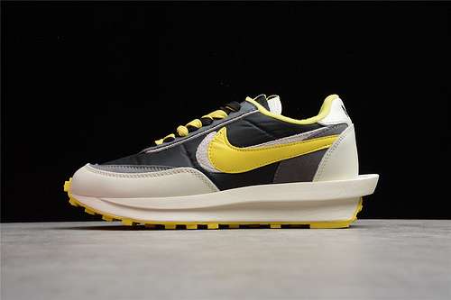 【290】[DJ4871-001]-[LVDWAFFLE X SACAI BRIGHT CITRON/BLACK/BEIGE]-[WOMAN:36-39]-[MAN:40-45]