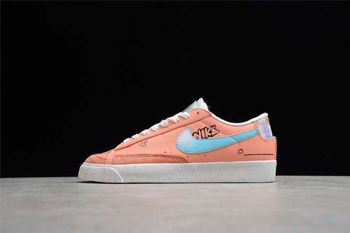 【260】[DJ4281-641]-[BLAZER LOW 77 ECSTASY CRIMSON/WHITE-BLACK-PULSE LAKE BLUE]-[WOMAN:36-40]