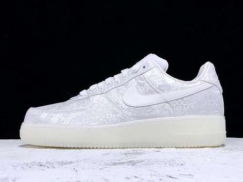 [AO9286-100]-[H12 AIR FORCE 1 LOW PRM X CLOT 1WORLD WHITE/WHITE/WHITE]