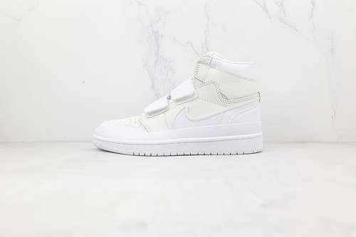 【360】[AQ7924-100]-[AIR JORDAN 1 RETRO HIGH DOUBLE STRAP SUMMIT WHITE LIGHT CREAM]-[UNISEX:36-46]