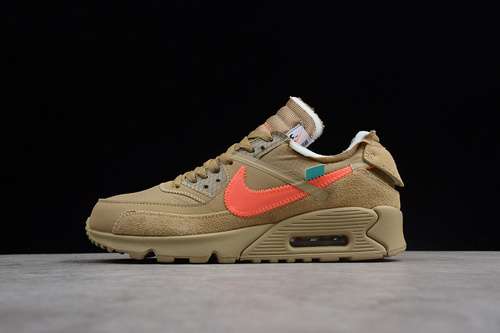 [AA7293-200]-[AIR MAX 90 OFF-WHITE DESERT ORE/HYPER JADE-BRIGHT] -[WOMAN:36-39]-[MAN:40-45]-[OG0218]