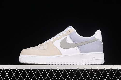 【320】[LM2033-208]-[AIR FORCE 1 LOW 07 WHITE/BEIGE/LIGHT GREY]-[WOMAN:36-39]-[MAN:40-45]